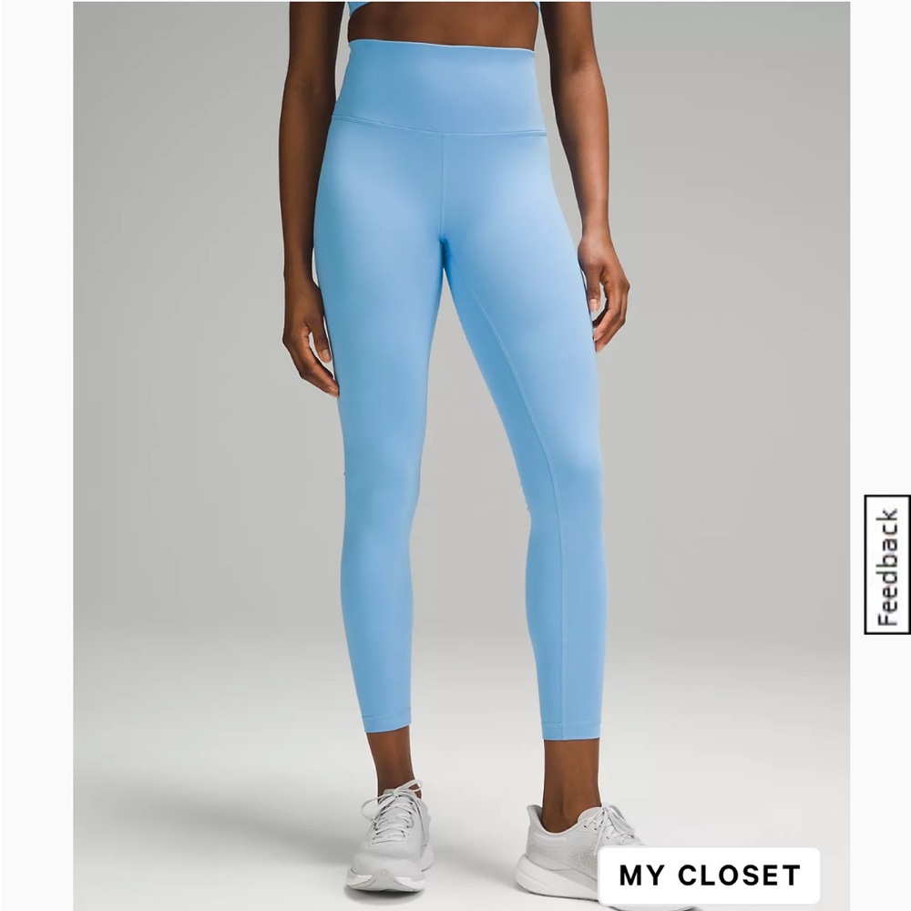 Lululemon Wunder Train HR tight 28” inseam - size 10 - Aero Blue